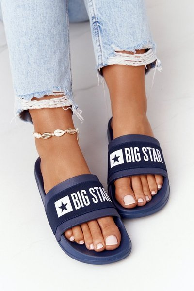 Жіночі тапочки Big Star HH274A015 Navy