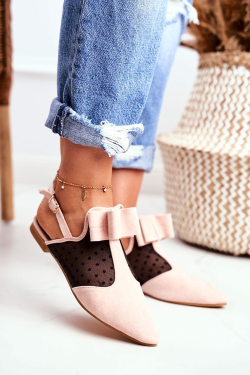 Жіночі балетки Lu Boo Pink Domino