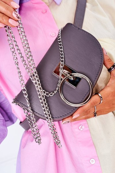 Маленька сумка Kidney Bag 2в1 Bruno Rossi Grey