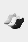 Шкарпетки до щиколотки 4F Casual 3-PACK 4FAW23USOCF196-90S Різнокольорові