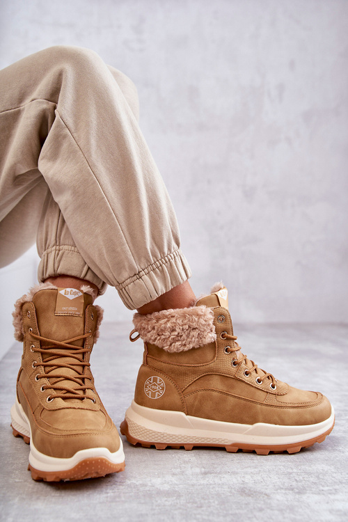 Теплі черевики Trappers Lee Cooper LCJ-22-44-1361L Бежеві