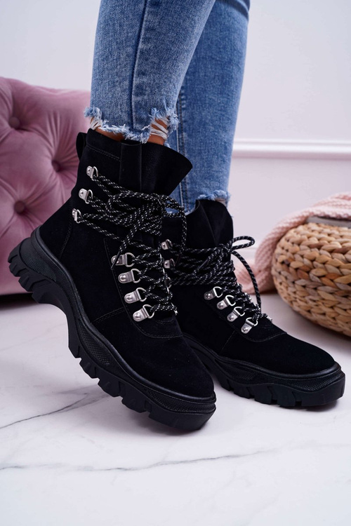 Жіночі черевики Trapper Sergio Leone Чорні TR729