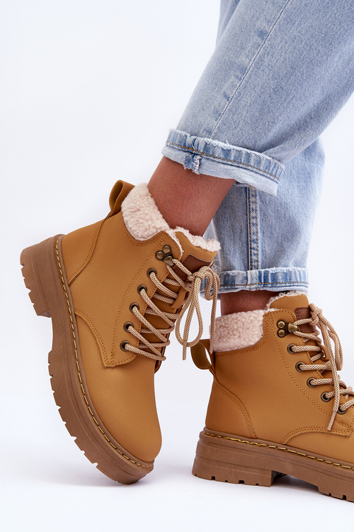 Жіночі замшеві чоботи коричневого кольору Jette