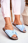 Жіночі шльопанці Blue Tassels Marina