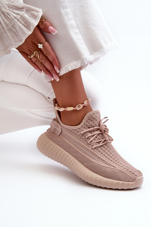 Жіноче рожеве спортивне взуття Nelmarie з тканини