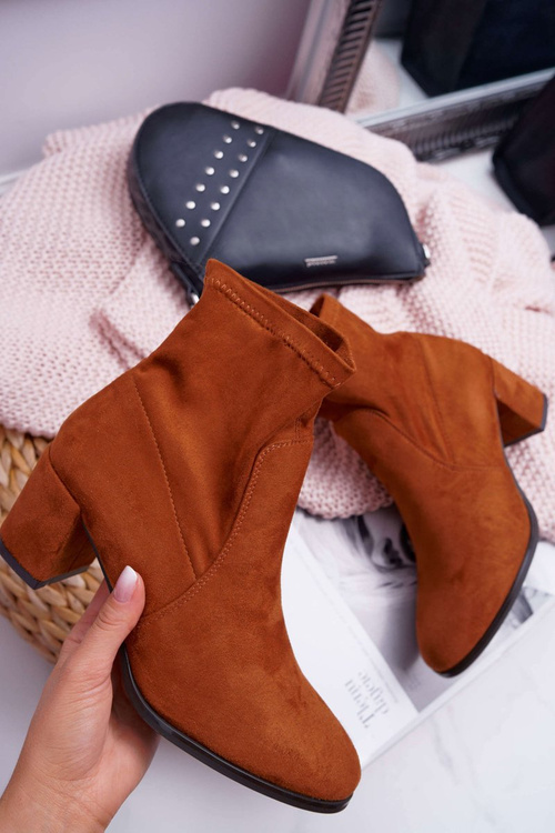 Жіночі чоботи на підборах Sergio Leone Camel LikeStar