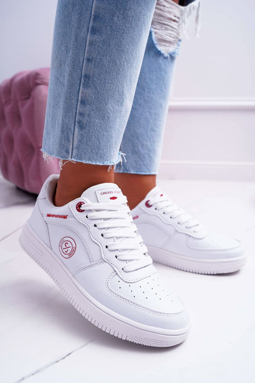 Жіночі кросівки Cross Jeans білі EE2R4143C