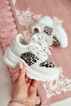Дитяче спортивне взуття Leopard White Penny