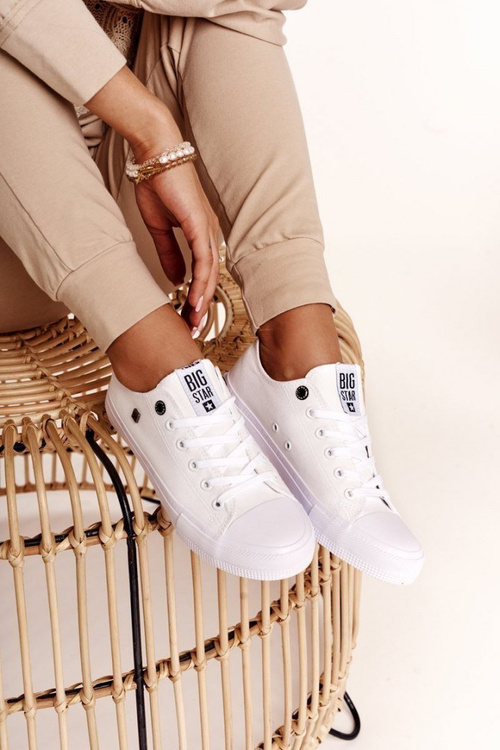 Жіночі класичні кросівки BIG STAR AA274010 Білі
