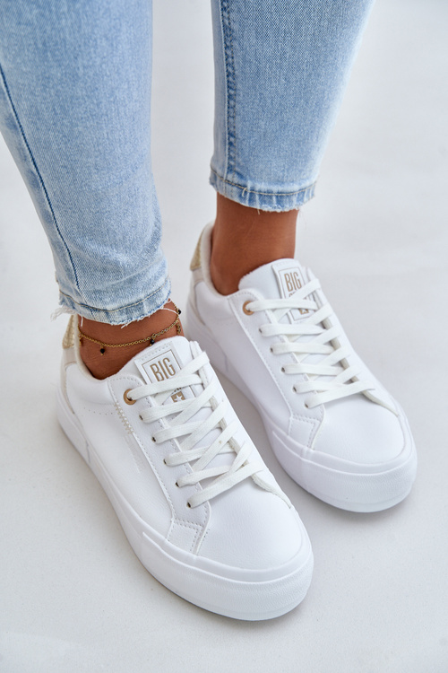 Теплі жіночі кросівки на платформі Big Star OO274A452 Білі