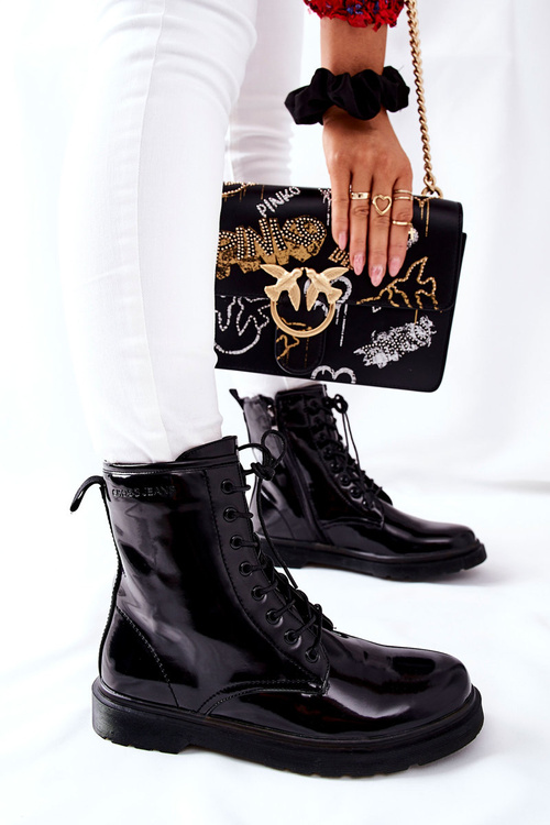 Жіночі чоботи Cross Jeans чорні GG2R4023