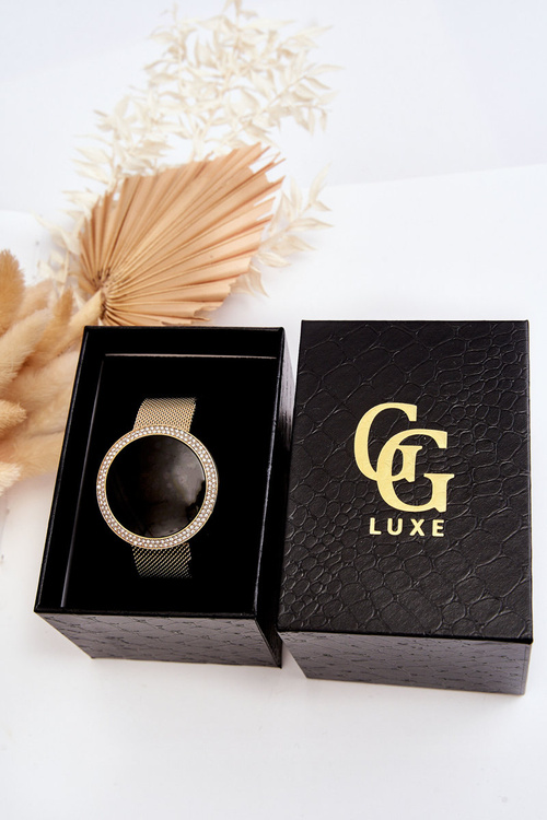 Цифровий годинник на браслеті Mesh GG Luxe Gold
