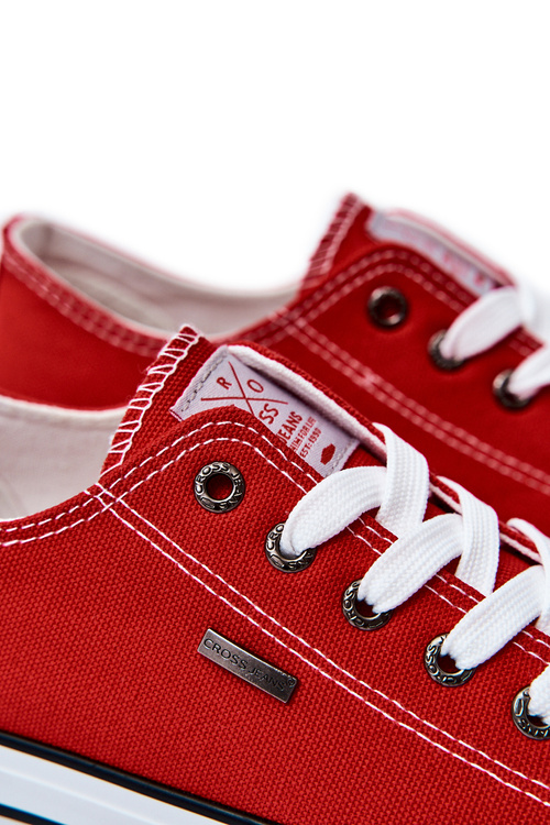 Чоловічі класичні кросівки Cross Jeans JJ1R4002C червоні