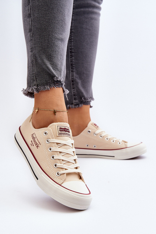 Жіночі кросівки Big Star NN274236 Бежеві