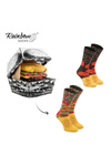 Шкарпетки Rainbow Socks Burger Socks 2 пари