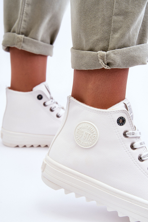 Жіночі кросівки Big Star High Warm White GG274108