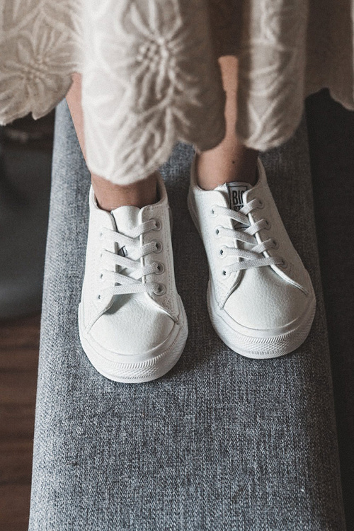 Шкіряні кросівки BIG STAR JJ374024 Білі