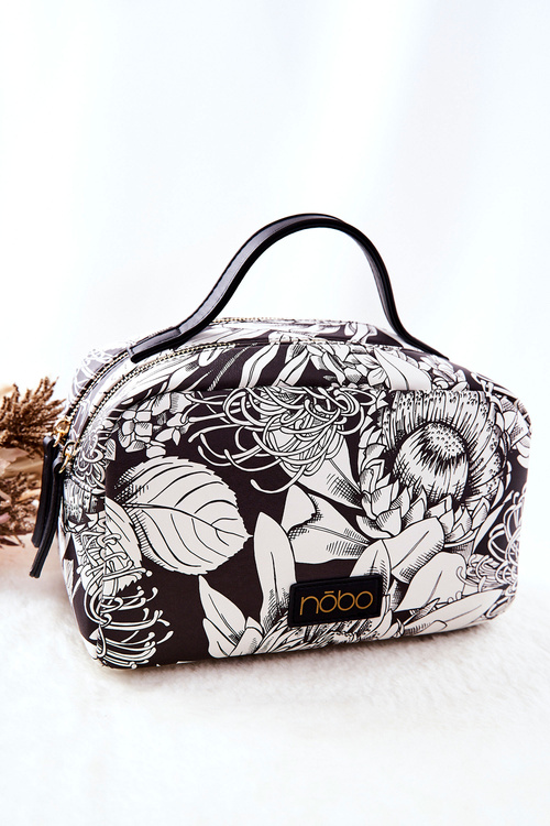 Велика косметичка NOBO Flowers L0040-CM00 Black