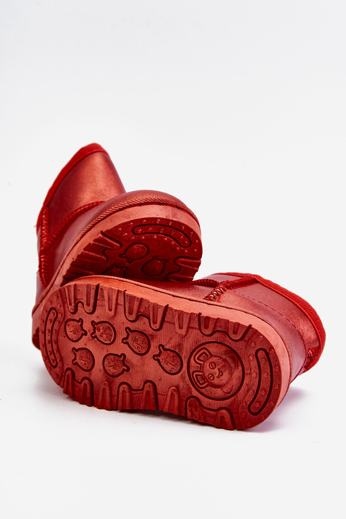 Утеплені дитячі снігові черевики Red Scooby