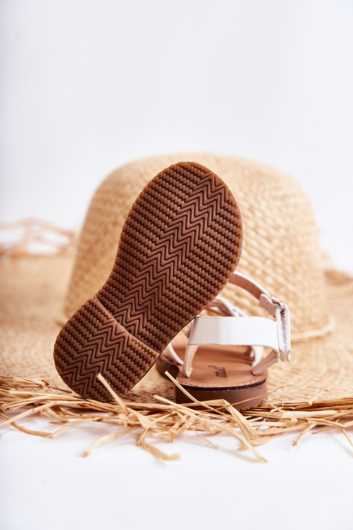 Дитячі літні босоніжки Білі Nelson