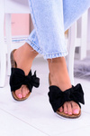 Чорні пробкові жіночі шльопанці Vices Cocard Nina