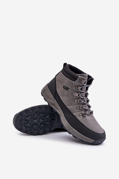 Утеплене чоловіче трекінгове взуття Lee Cooper LCJ-24-03-3033M сірий