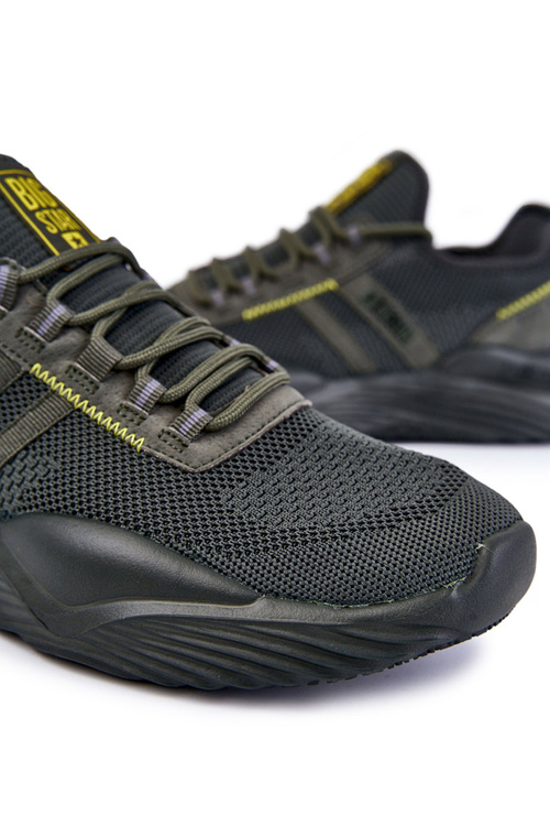 Чоловіче спортивне взуття Memory Foam Big Star KK174256 Хакі