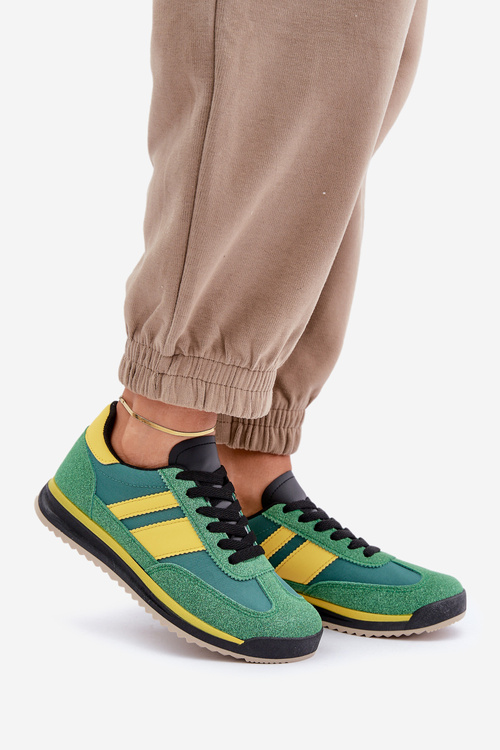 Низькі Кросівки Жіночі Зелені Sellira