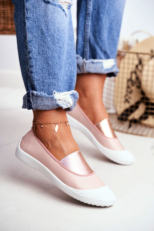 Кросівки на сліпах Рожеві Justy