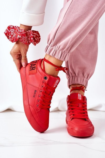 Жіноче утеплене спортивне взуття Big Star EE274354 Red