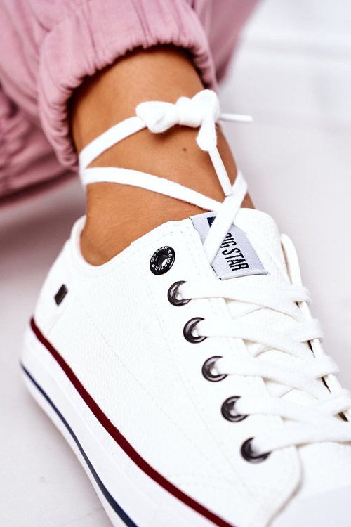 Жіночі шкіряні кросівки BIG STAR II274001 Білі