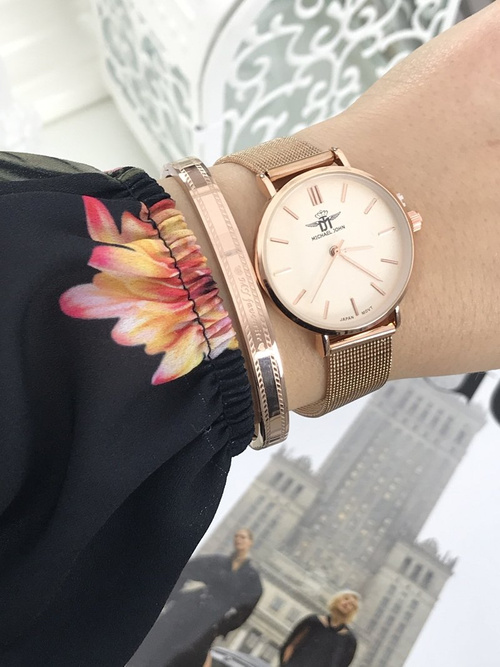 Жіночий годинник Michael John Florence Beige Dial 32mm