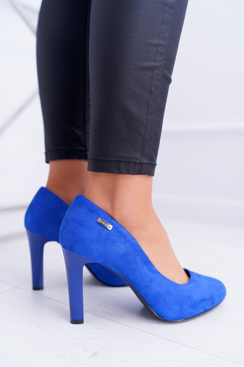 Жіночі замшеві туфлі Sergio Leone на шпильці Indigo Campbell