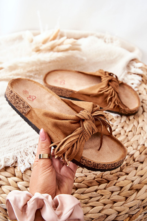 Тапочки на корковій підошві Camel Taryne