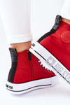 Високі кросівки на платформі Big Star II274018 Red