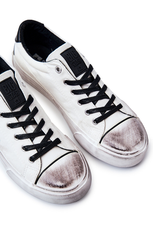 Чоловічі кросівки BIG STAR JJ174248 біло-чорні