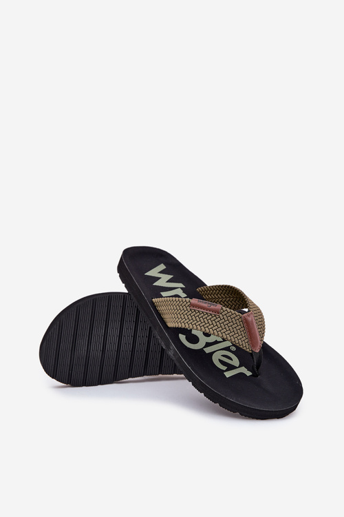 Чоловічі шлепанці WRANGLER ZANE FLIPFLOP MEN LOW 20251044.20251044.57B Зелені