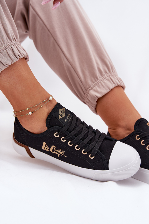 Жіночі Текстильні Кросівки Lee Cooper LCW-25-31-3427L Чорні
