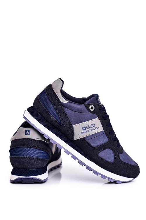 Жіноче спортивне взуття Sneakers Big Star Navy Blue GG274676