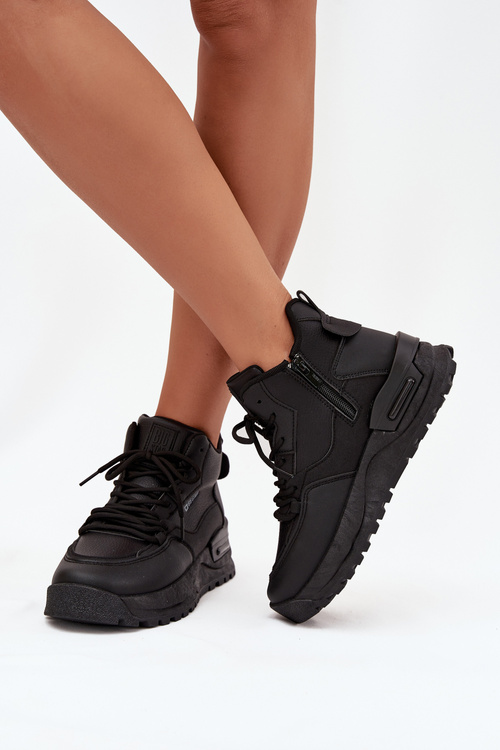 Жіноче Спортивне Взуття На Платформі Big Star SS274509 Чорний