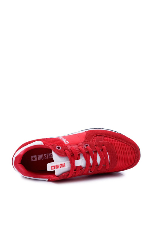 Чоловіче спортивне взуття Big Star Suede Leather Red DD174322