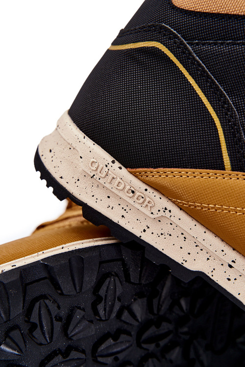 Чоловічі трекінгові утеплені черевики Big Star KK174373 Camel