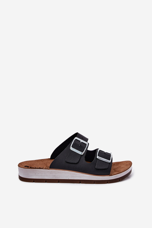 Жіночі Сандалі З Пряжками Inblu CP000042 Чорні