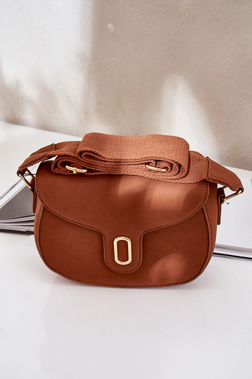 Сумка Через Плече З Еко Шкіри Коричнева Samriddhi