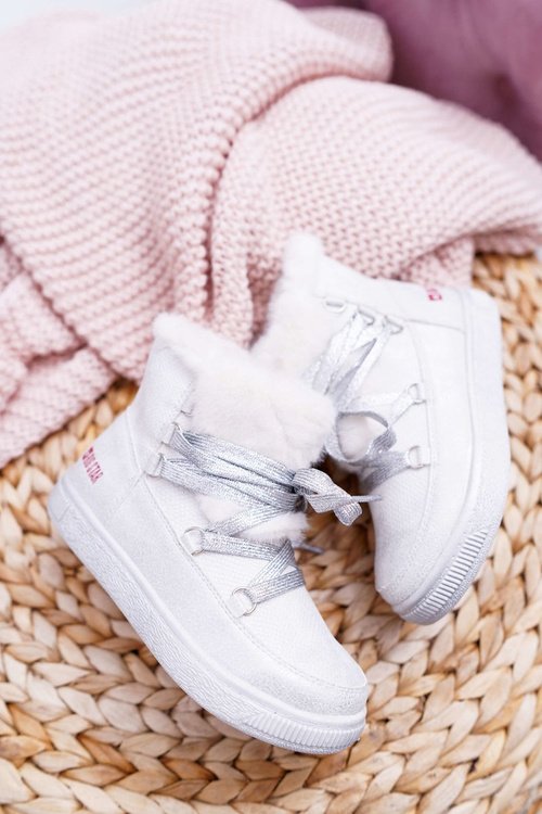 Big Star White EE374079 Дитячі пінетки для дівчинки білі EE374079