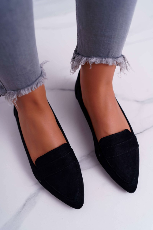 Жіноча балерина Suede Lords Black Gretar
