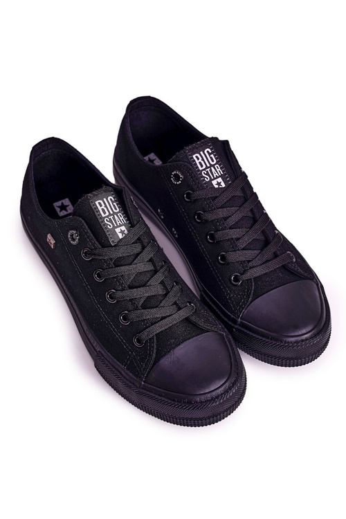Чоловічі класичні низькі кросівки BIG STAR AA174009 Чорні
