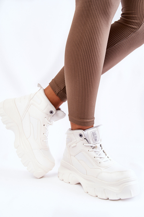 Модні черевики Memory Foam Big Star KK274369 Білі