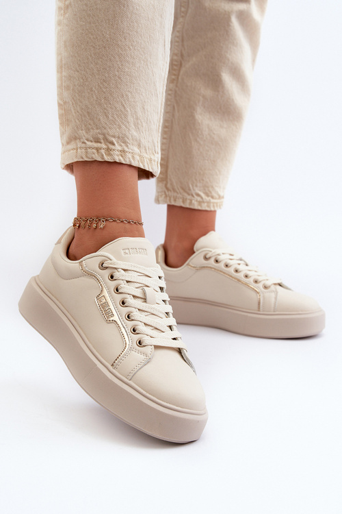 Жіночі кросівки Big Star NN274334 Memory Foam System Beige