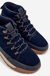 Замшеве Чоловіче Туристичне Взуття Big Star SS174264 Темно-синє